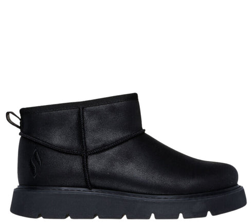 Ghete sport, dama, SKECHERS KEEPSAKES LITE-SNOW BIRD 169018-BBK negru, piele ecologica
